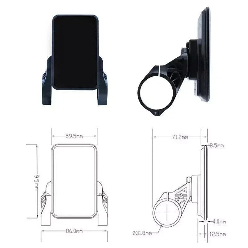 48V LCD Color Display for Electric Bike Conversion Kit - Scooter Accessories