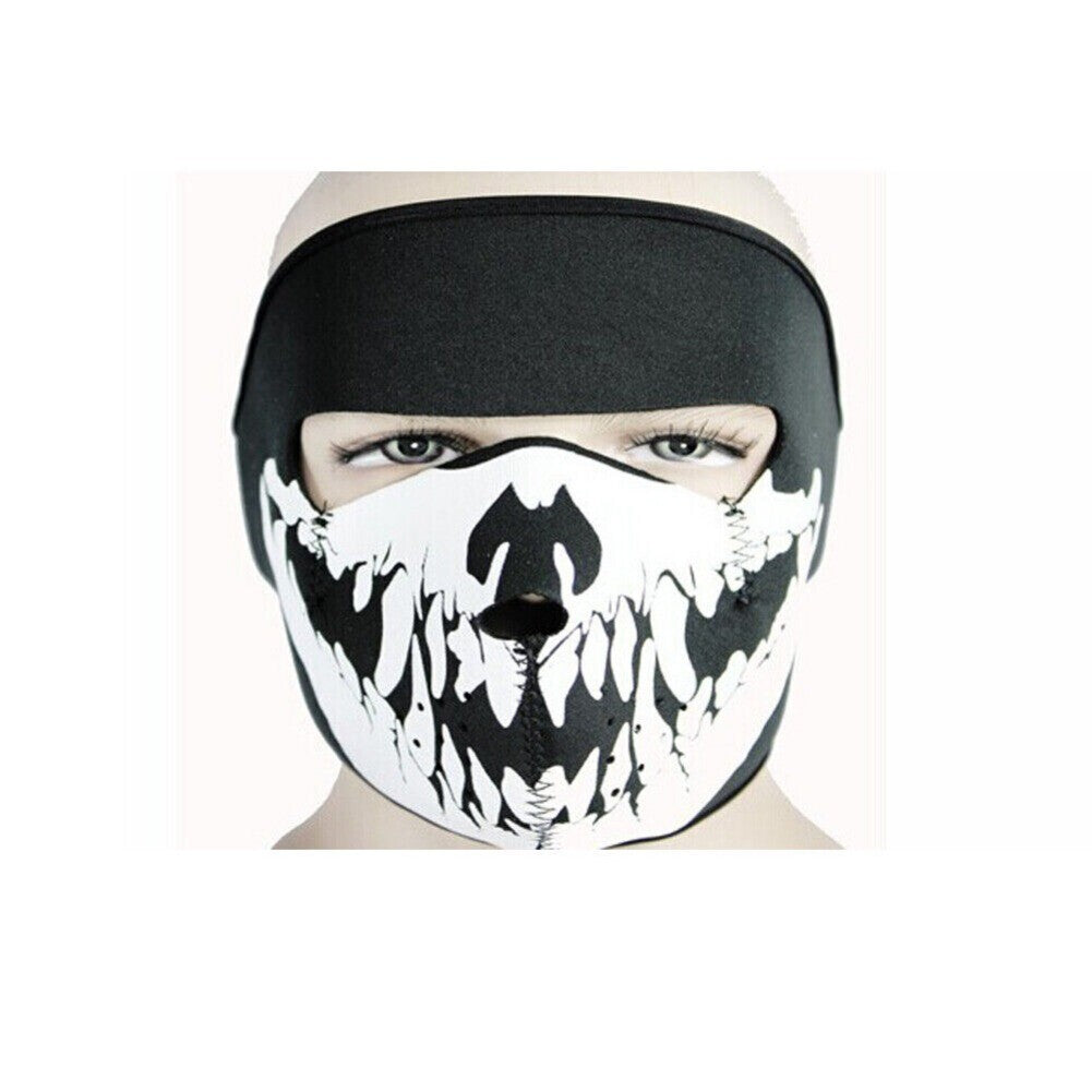 Neoprene Face Mask for Cycling Motorcycle Skiing with Character Pattern