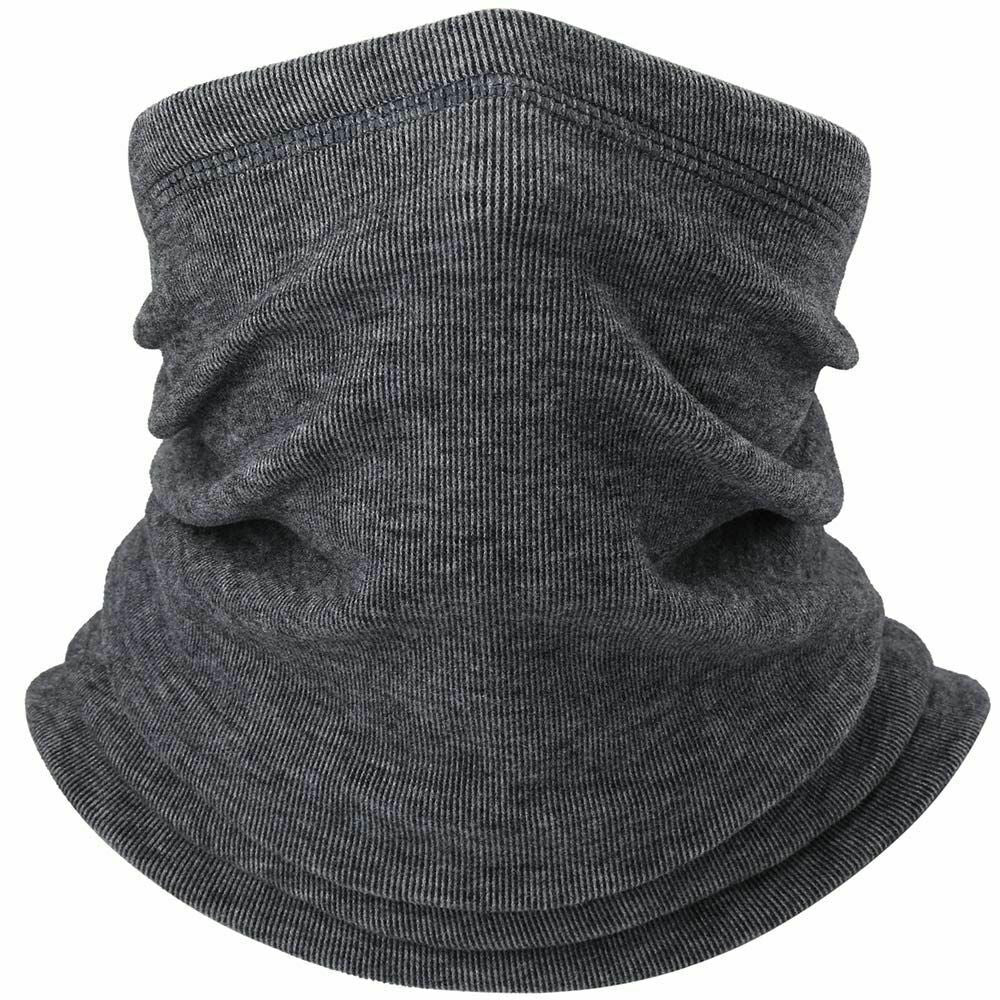 Winter Windproof Fleece Neck Gaiter Face Mask Scarf for Cold Weather
