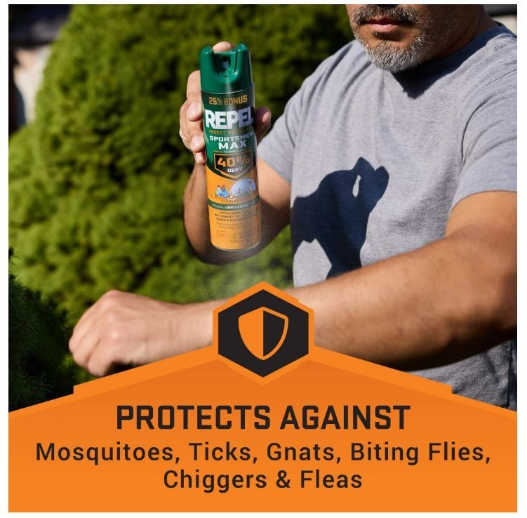 Insect Repellent Aerosol Max Formula 40% DEET - Twin Pack