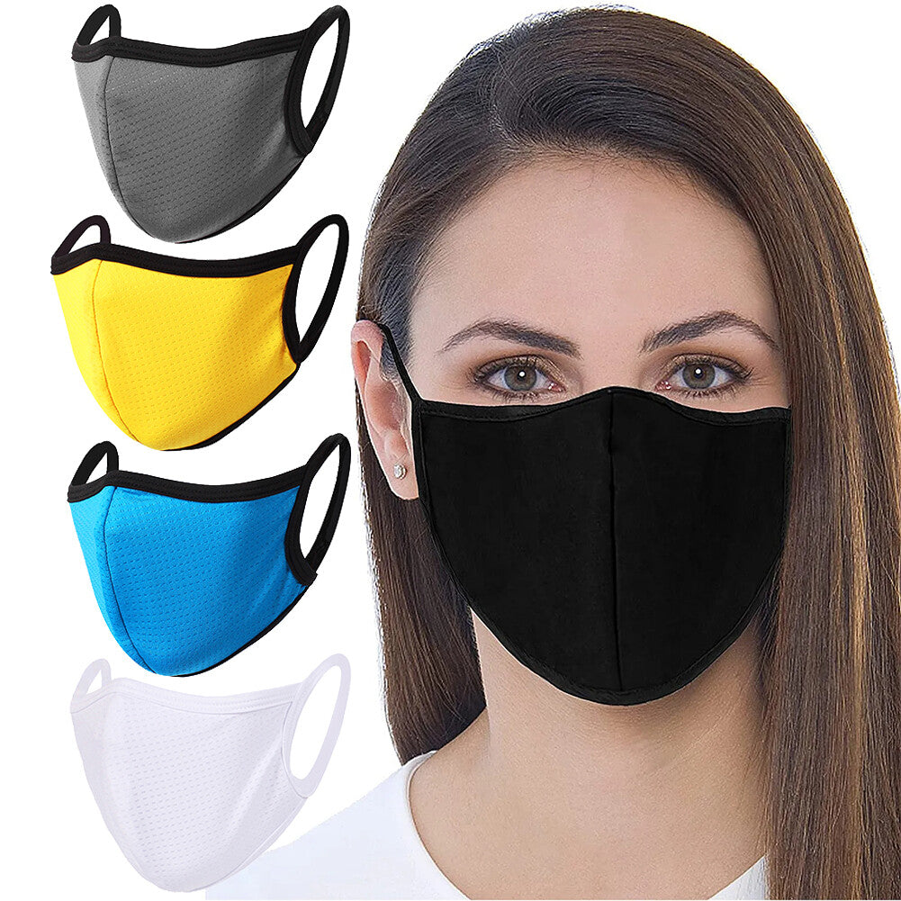 Reusable Outdoor Cycling Face Mask Dustproof Breathable Washable Unisex
