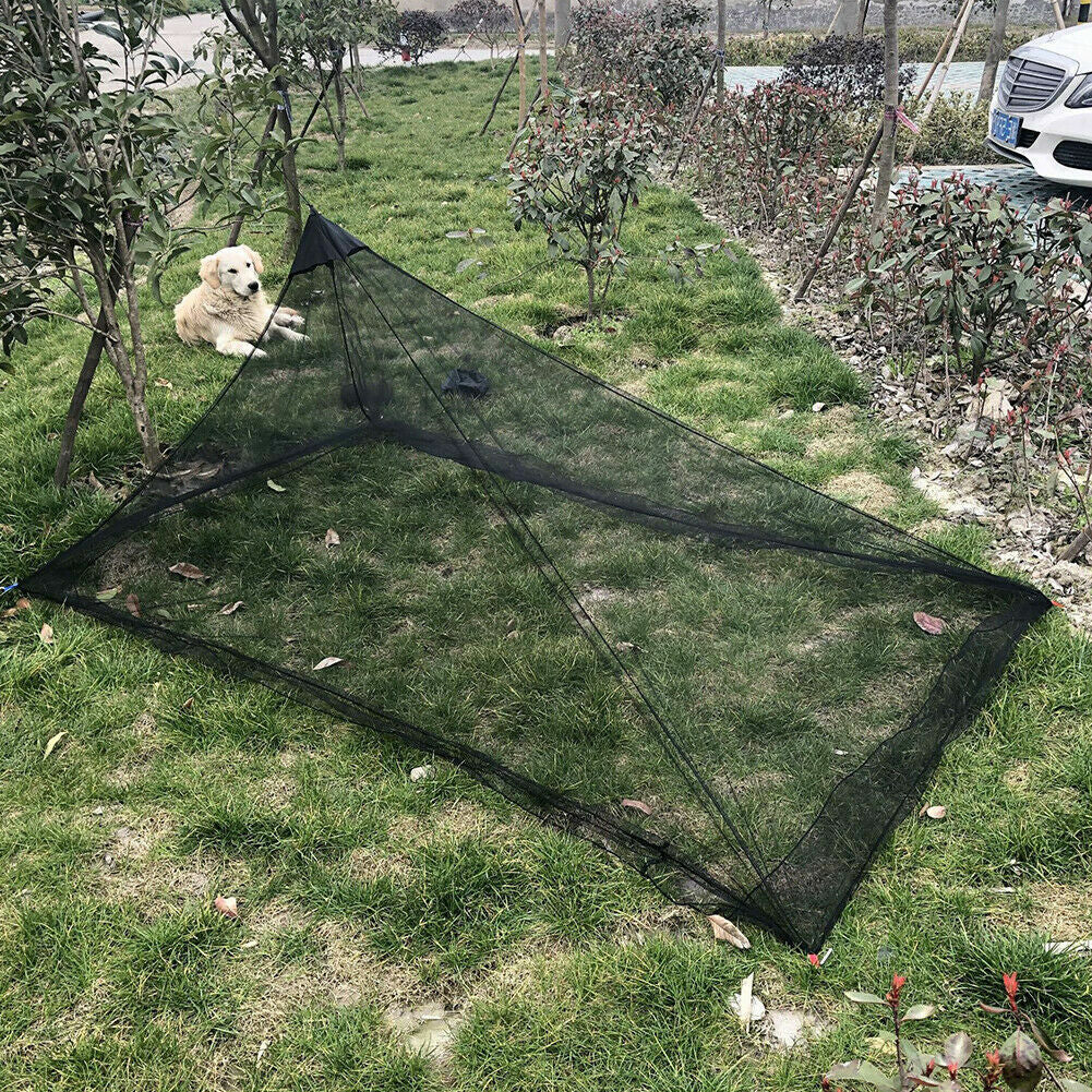 Portable Outdoor Camping Mosquito Net Tent - Foldable Breathable Mesh