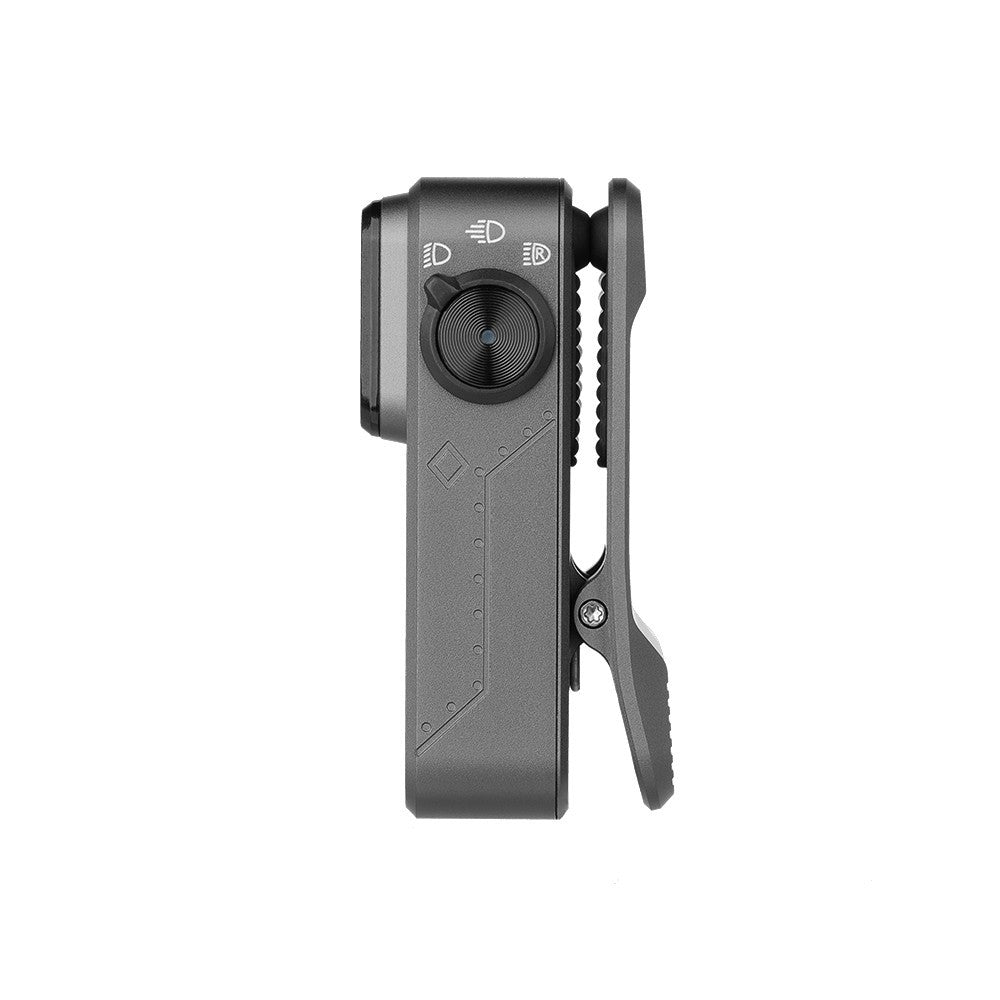 Olight Oclip Pro Flashlight with Flood, Spot, and Red Light - 500 Lumens