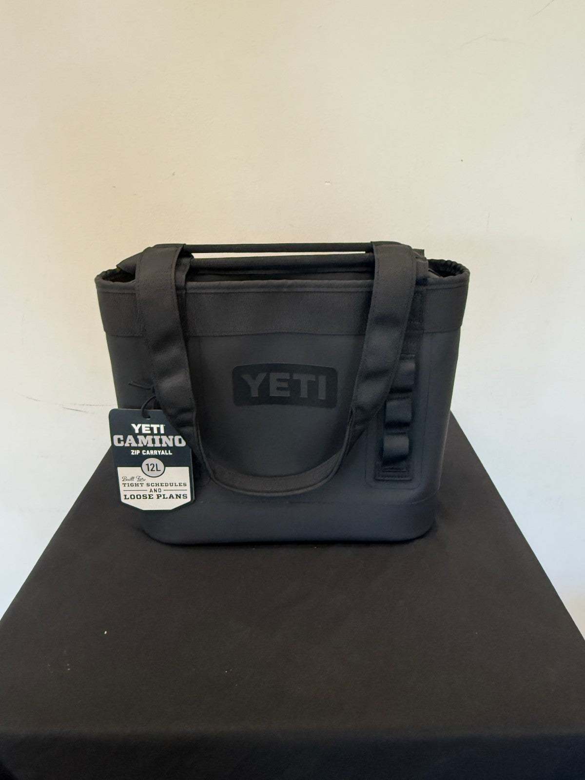 Yeti Camino Zip 12L Waterproof Tote Bag - Black, Durable & Versatile