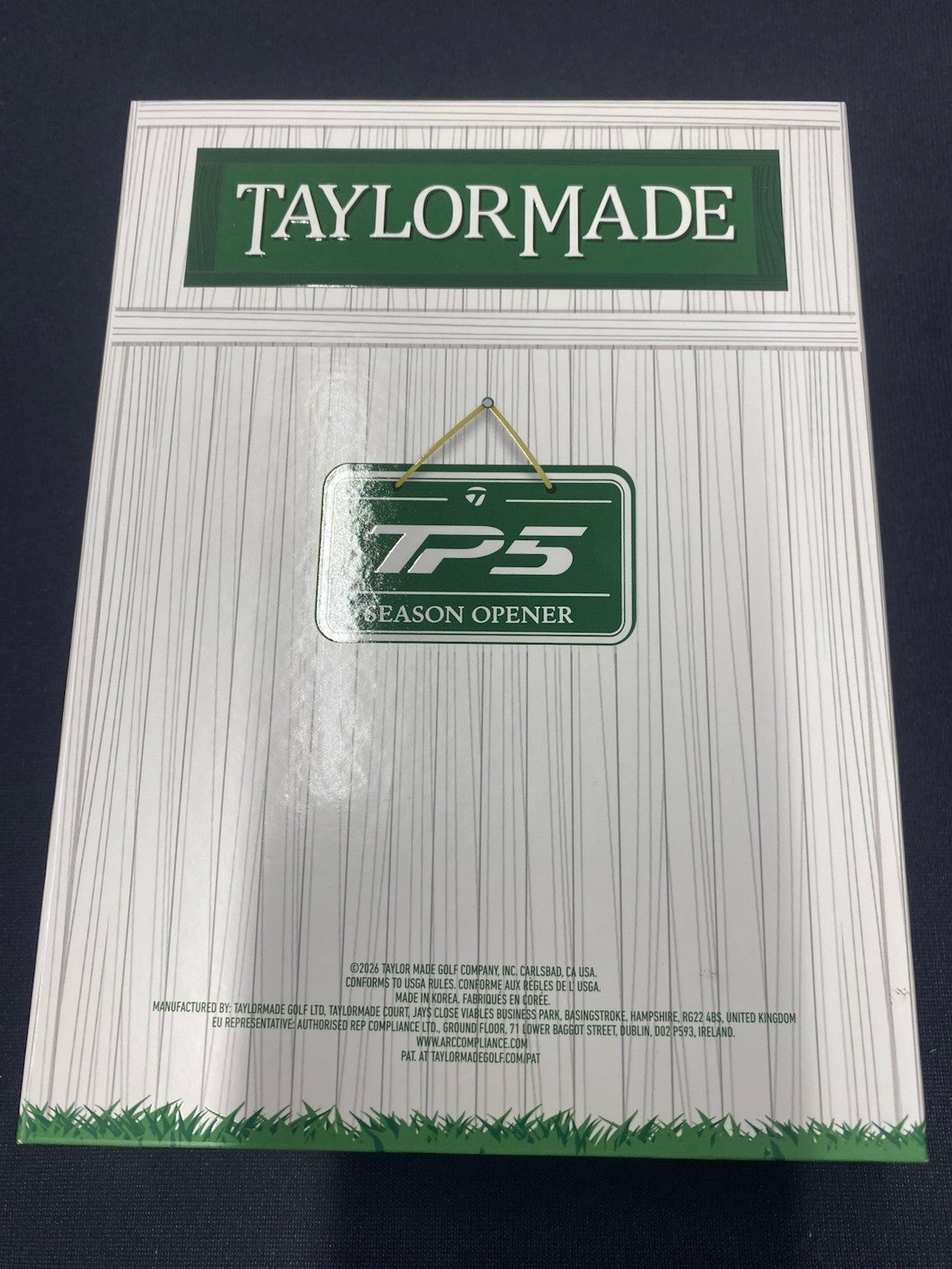 TaylorMade TP5 Limited Edition Golf Balls - Season Opener, 1 Dozen