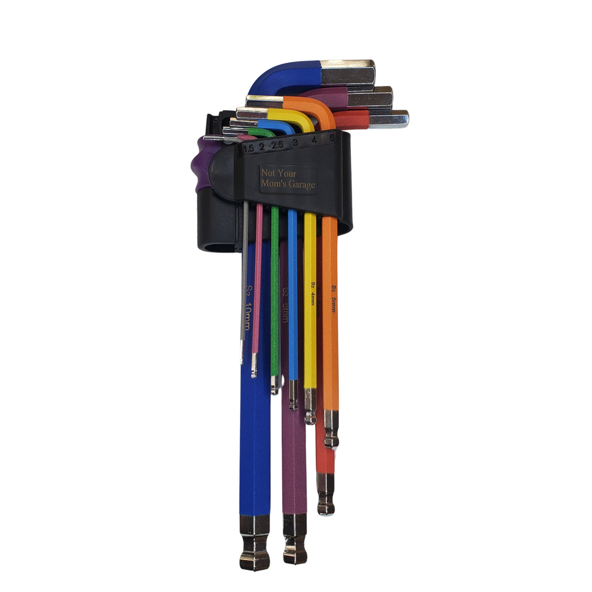 Colorful Rainbow Bicycle Multi-Tool Set with Torx and Allen Keys - Durable Cycling Wrench
