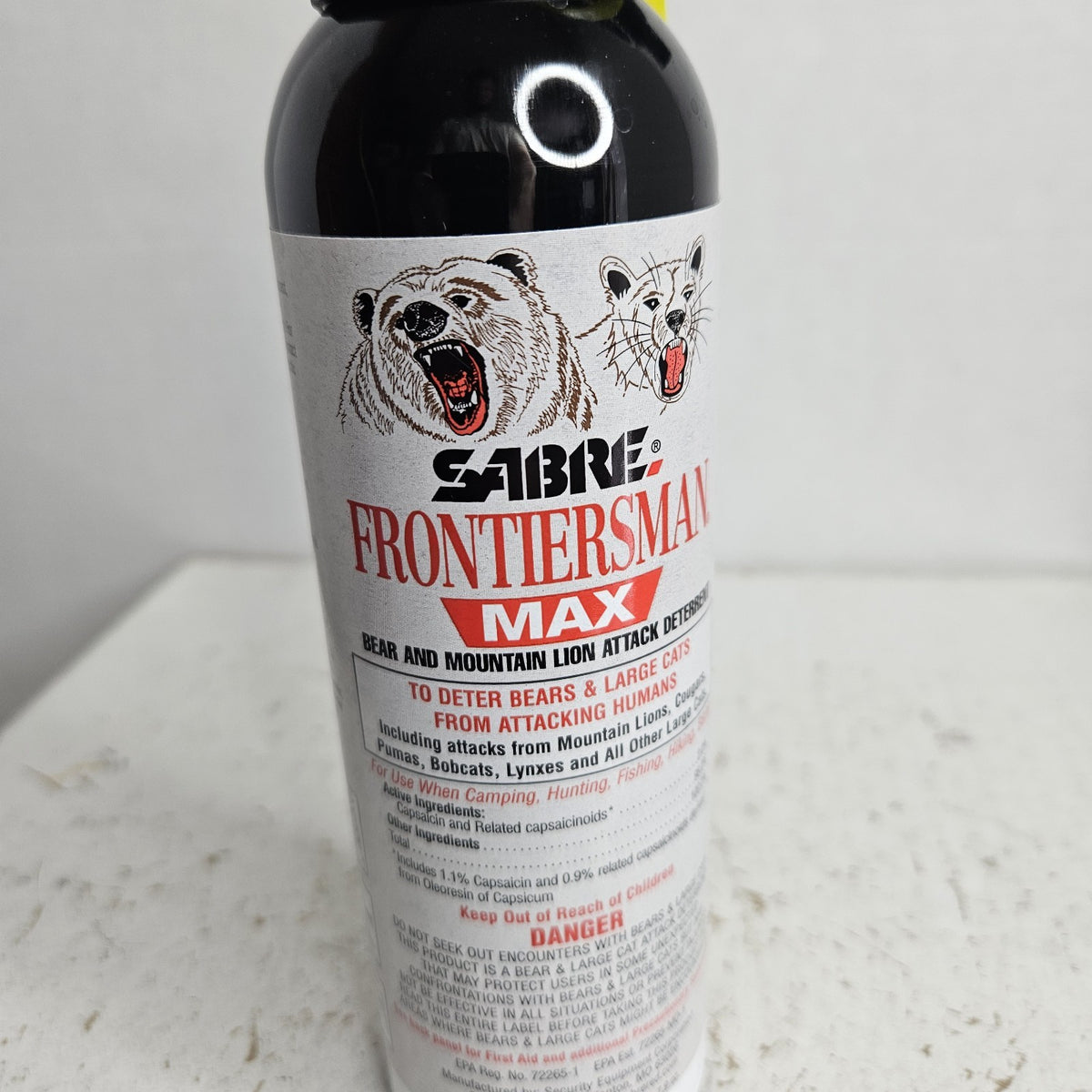 Bear & Mountain Lion Defense Spray - 7.9 oz. 40ft Range