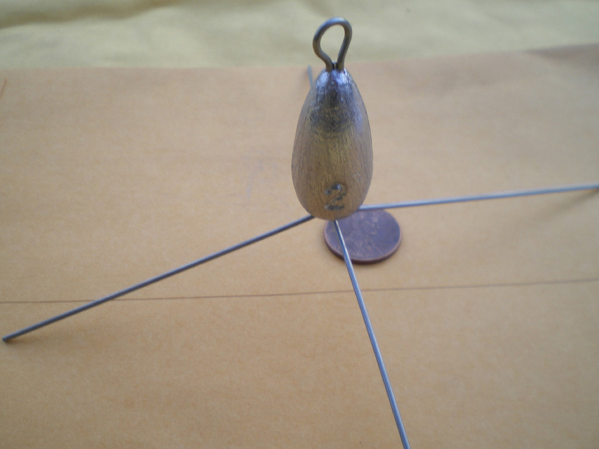 10 Oz Fishing Sinkers Set with Stainless Steel Legs - Claw & Surf Weights