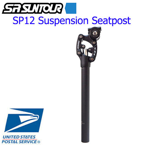 Suspension Seatpost MTB Road Bicycle Seatpost 27.2-31.6mm 350mm/400mm Travel