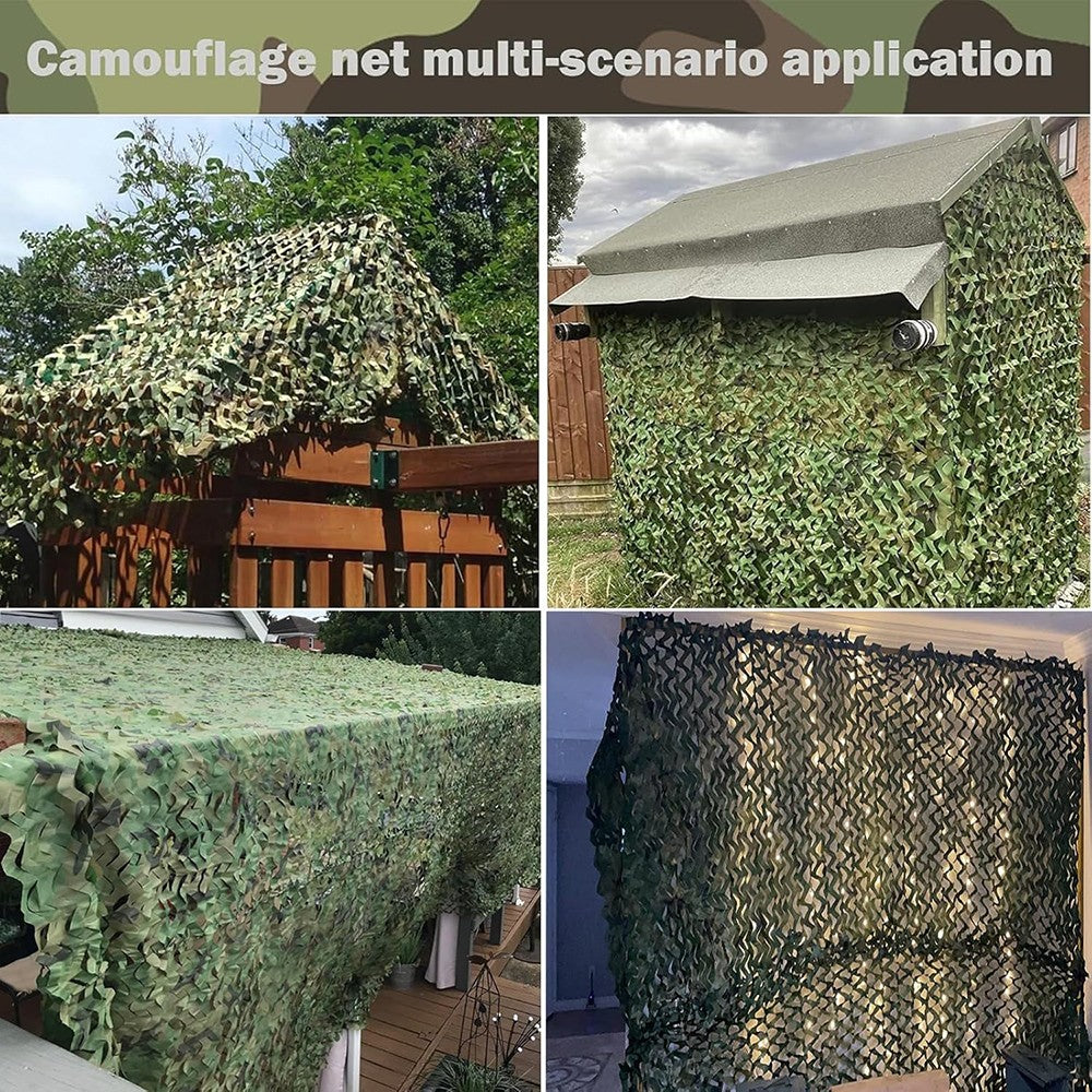 Camouflage Netting 23ft x 5ft for Hunting Camping Outdoor Tactical Cover
