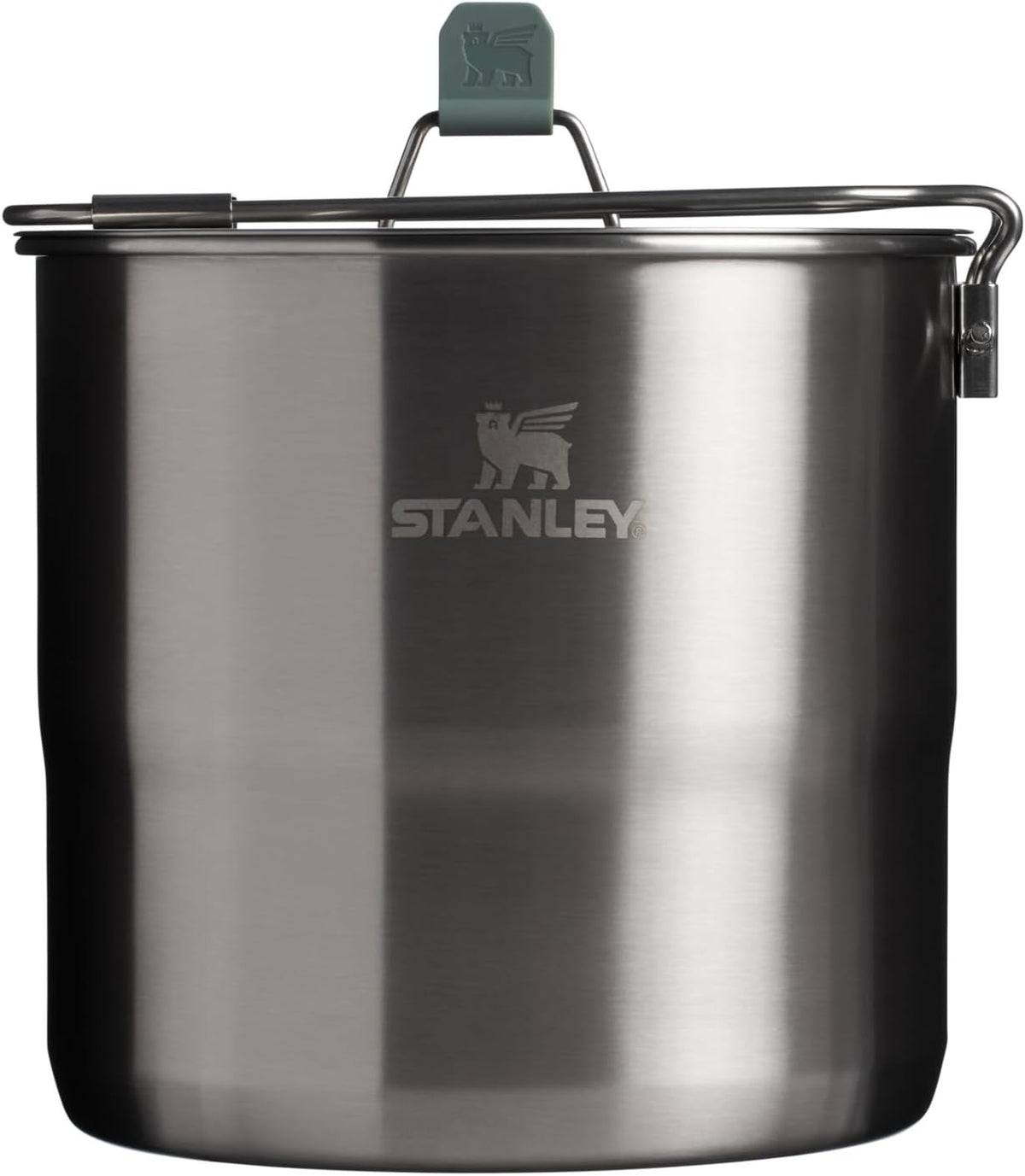 3 Qt Stainless Steel Locking Pot with Lid and Strainer for Cooking