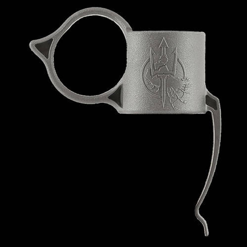 Large Flashlight Ring Attachment with Pocket Clip for Search and Shooting