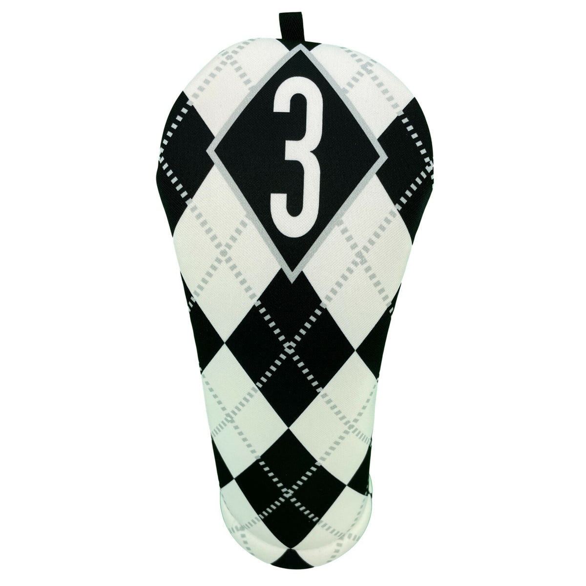 Argyle Golf Club Head Covers Set for Drivers, Fairways & Hybrids - USA Made