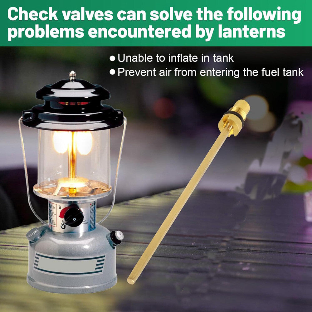 Check Valve & Air Stem Assembly for Gas Lanterns & Stoves - Replaces Part 200-6381