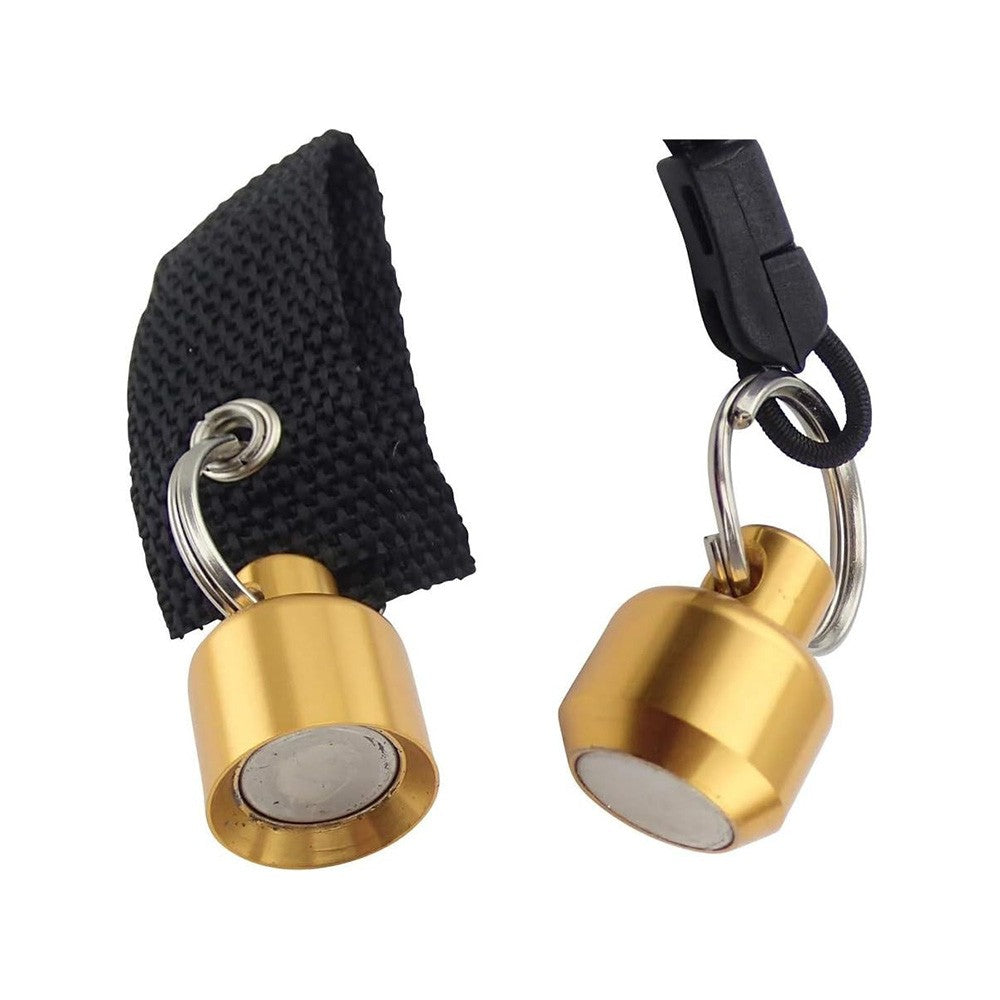 Magnetic Landing Net Release Holder Tool for Fishing Tackle - Aluminum, Strong Magnets