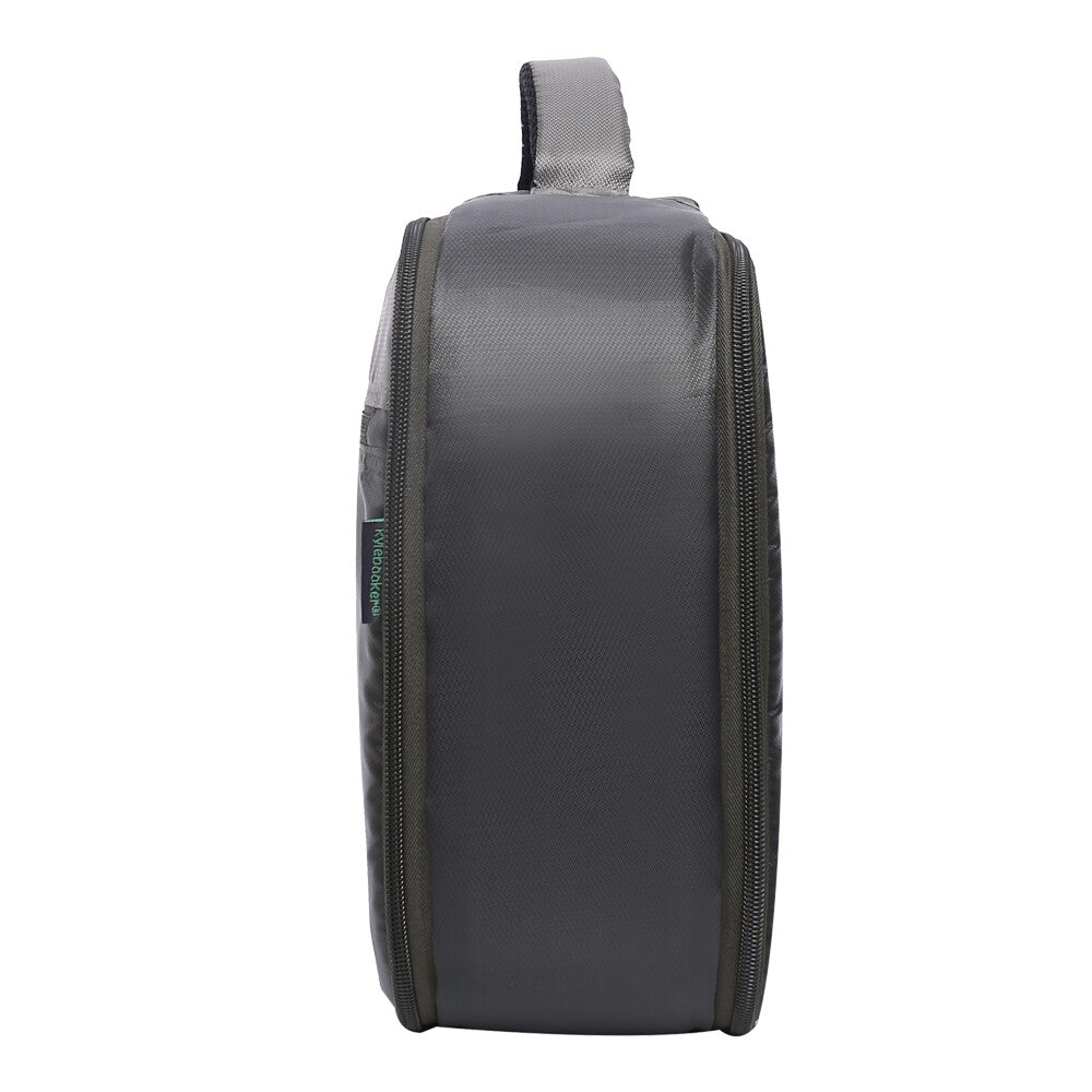Fishing Reel Case with Mesh Pockets and Adjustable Compartments - Durable Reel Storage