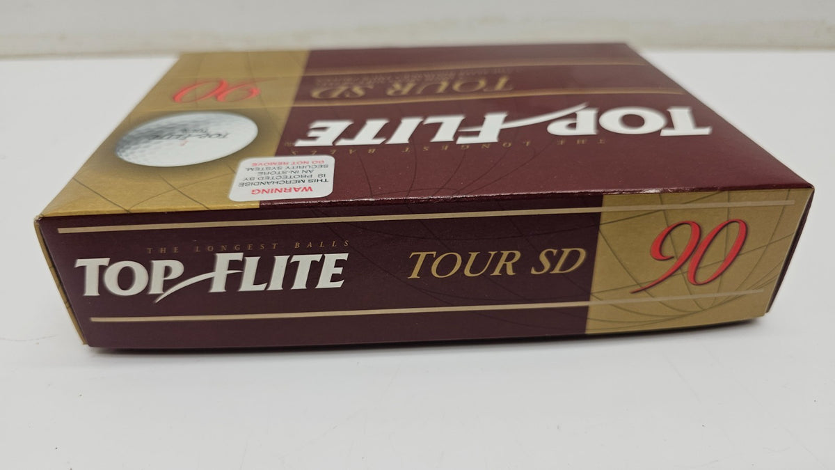 Golf Balls - Vintage Top-Flite Tour SD 90 High Spin Soft Feel - Dozen