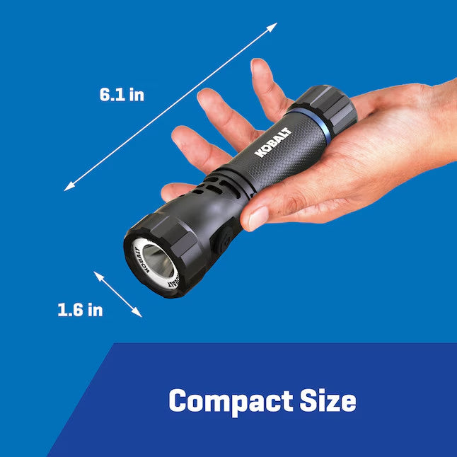 Rechargeable LED Flashlight 1000 Lumens with Adjustable Modes & Magnetic Base