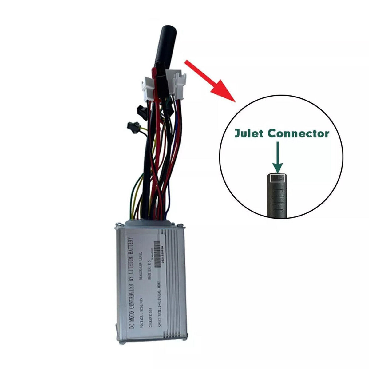 Electric Bicycle Motor Controller 36V/48V 15A 250W Brushless JN Controller