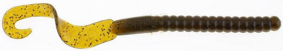 Fishing Power Worms 10 Inch 8 Pack - Soft, Ribbontail Design for All Fish Species