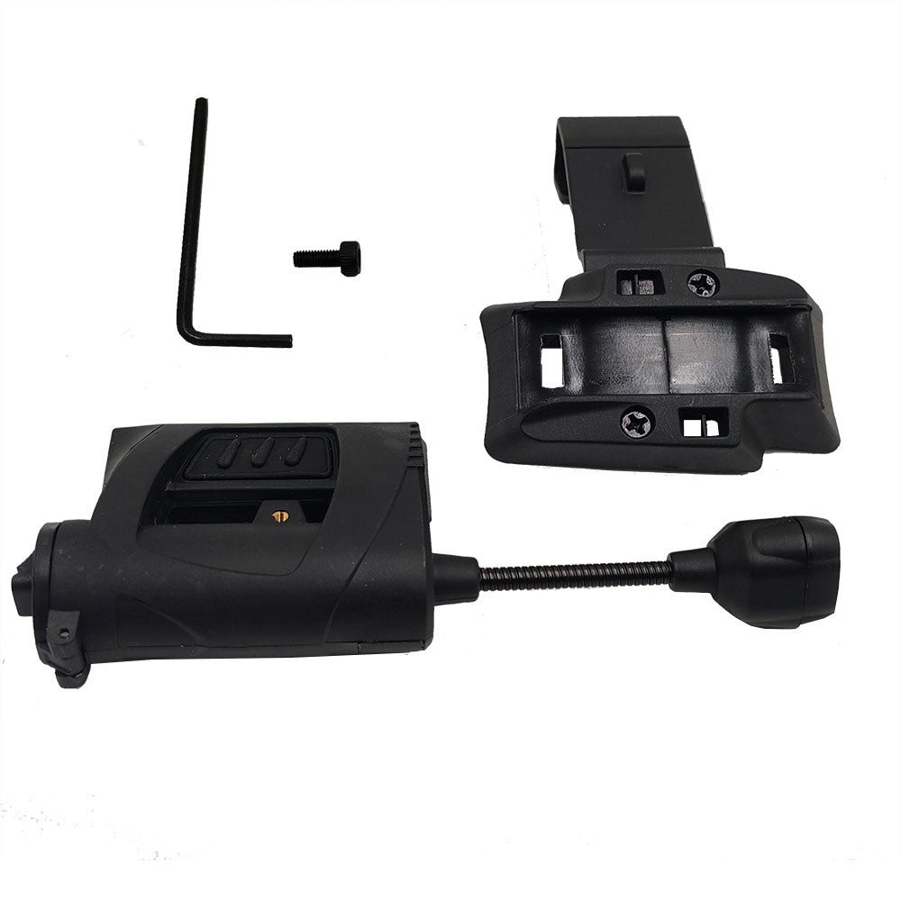Tactical Helmet Flashlight with IR Signal Light for OpsCore Rails
