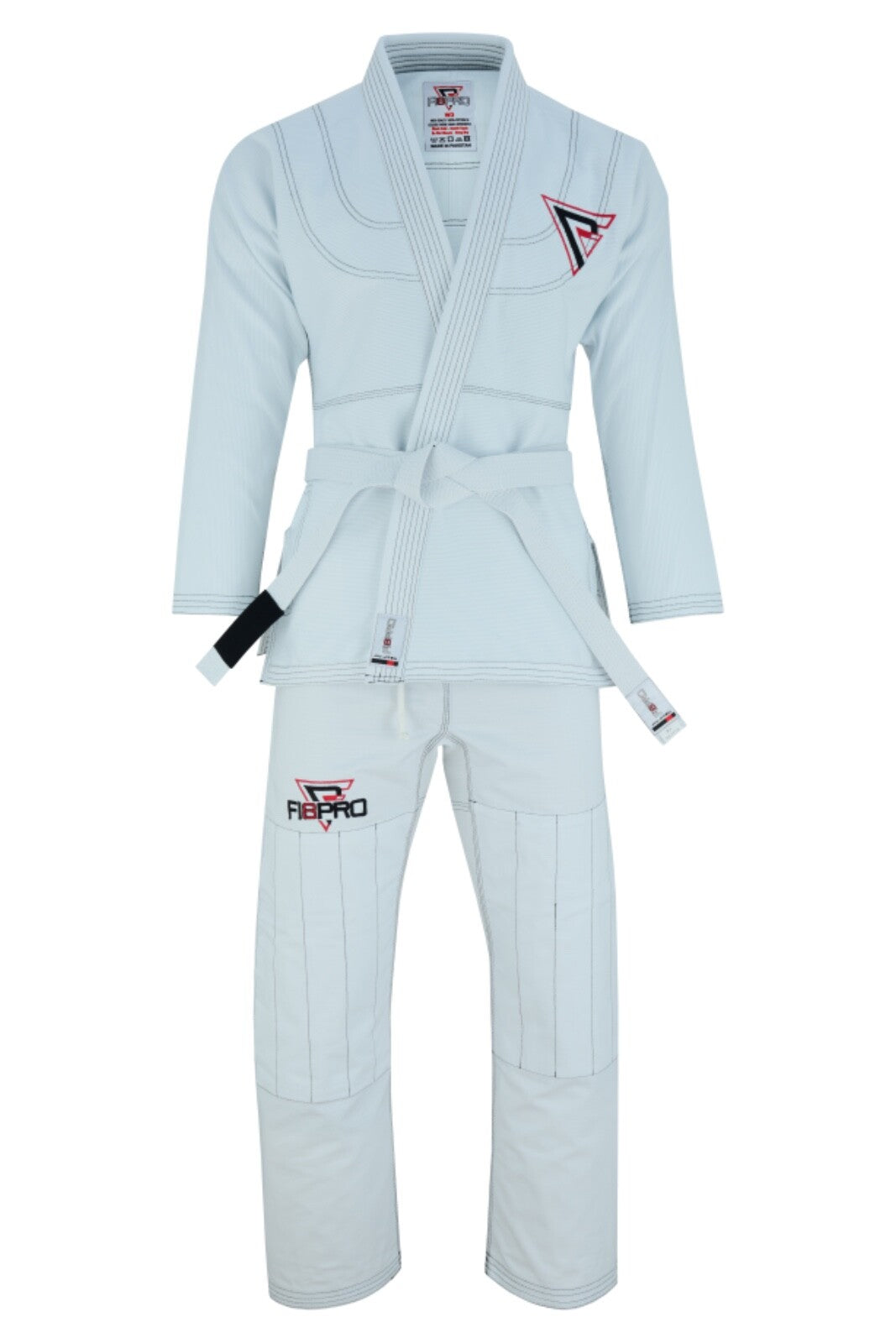 Kids Brazilian Jiu Jitsu Gi BJJ Uniform White Lightweight Durable
