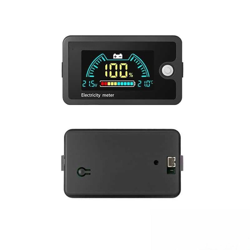 Digital Battery Monitor for Golf Carts RVs 8V-100V 12V 24V 48V 60V 72V 84V