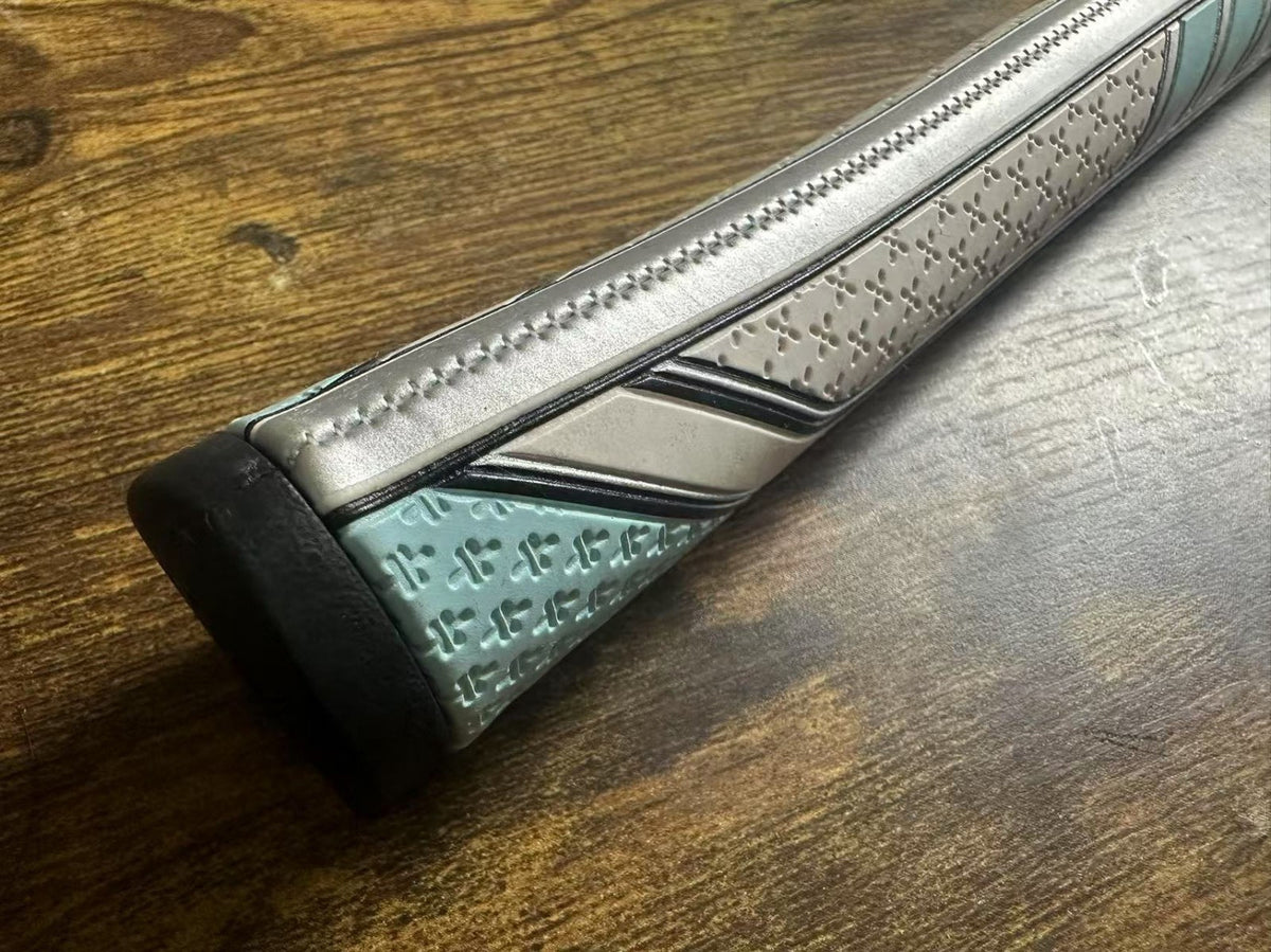 Golf Putter Grip - Anti Slip Teal Blue Pistol 2.0 Midsize for Better Control
