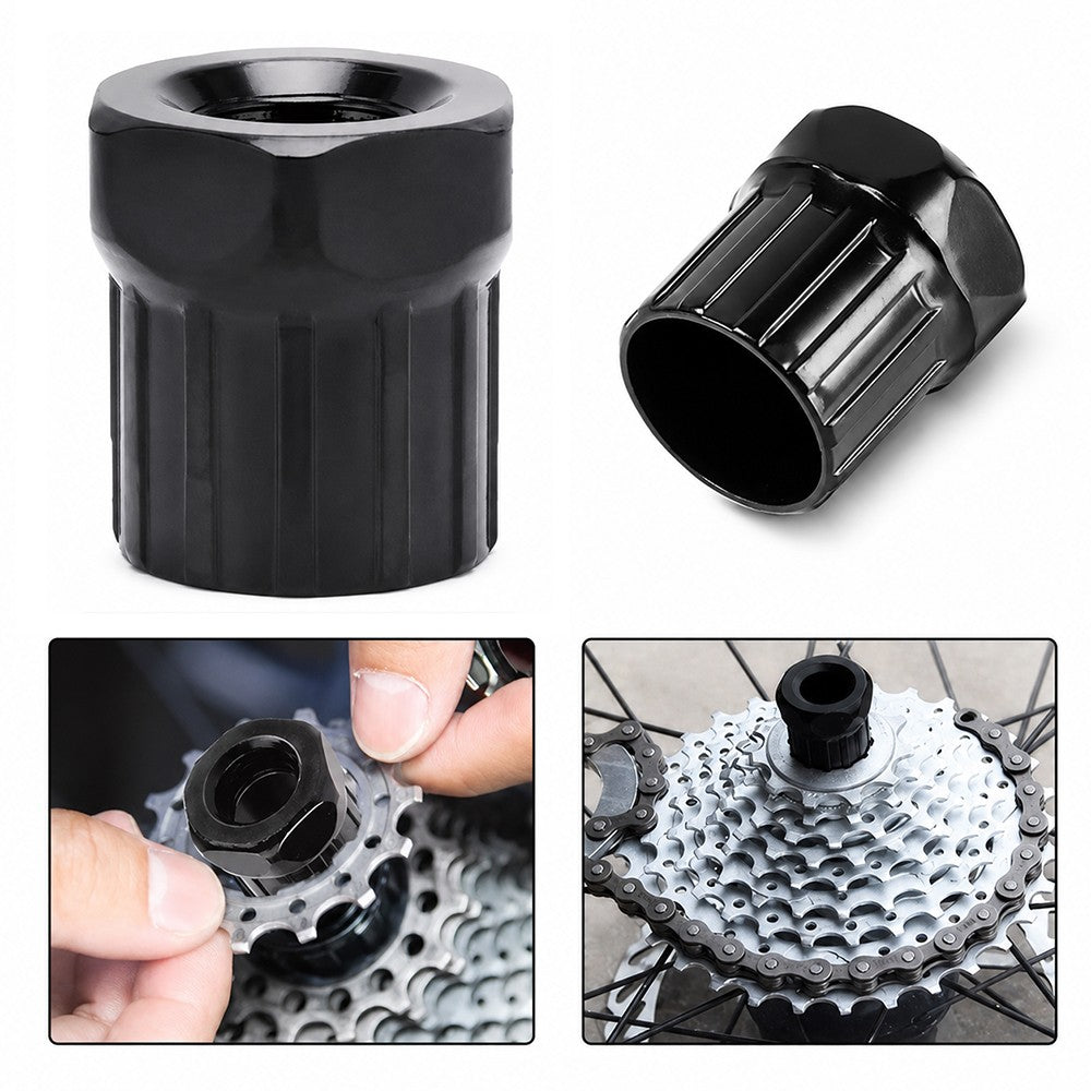 9-Piece Bicycle Repair Tool Kit with Chain Breaker and Cassette Wrench