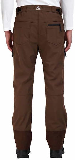 Men's Ski Snow Pants with 4-Way Stretch and Warm Fleece Lining