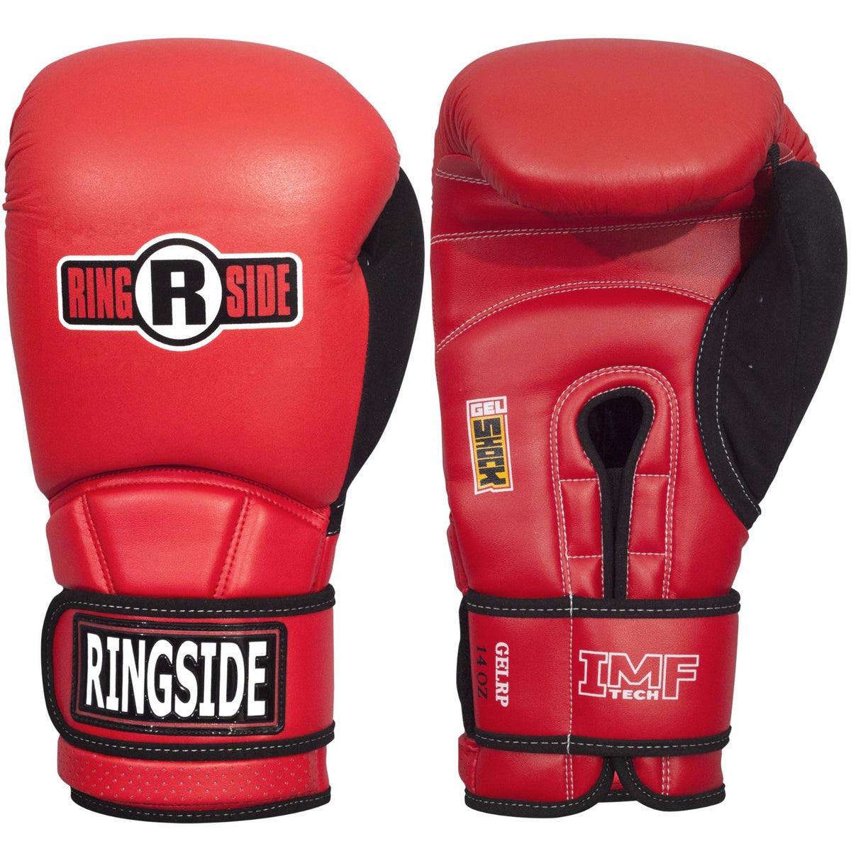 Sparring Boxing MMA Kickboxing Gel Shock Safety Gloves 16oz - Red