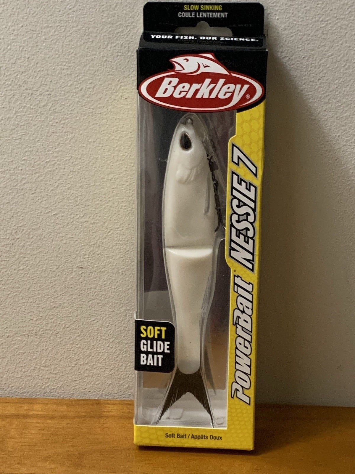 7-Inch Soft Plastic Fishing Swimbait - Berkley PowerBait Nessie Bait