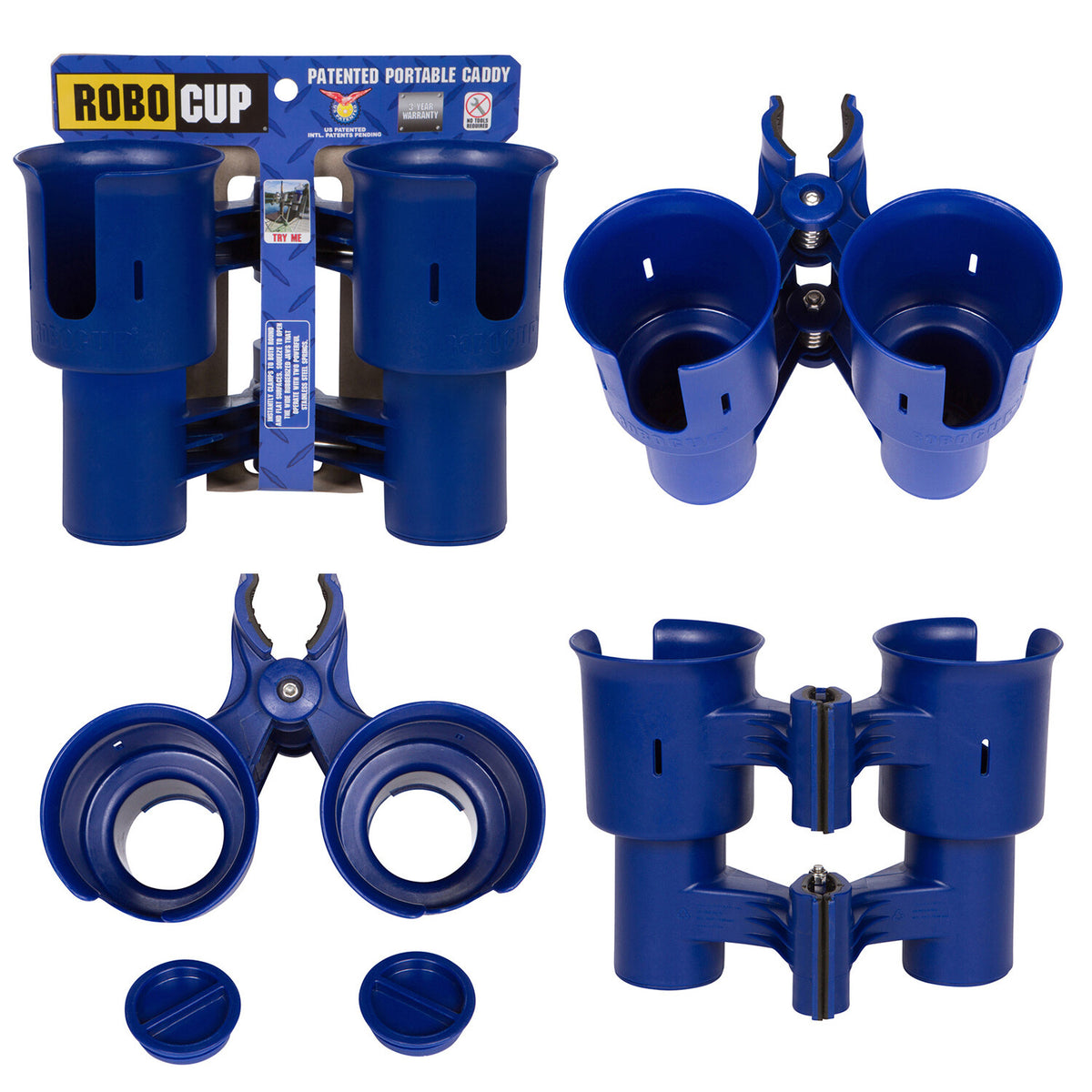 Multi-Color RoboCup Bundle with Holster and Plus - Durable Portable Clamping Tool
