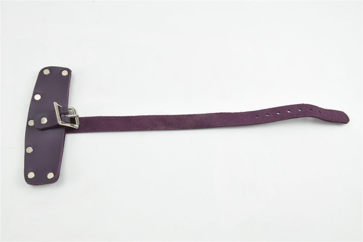 Leather Axe Sheath for 4-3/4-Inch Single Bit Axe - Amish Handmade Purple