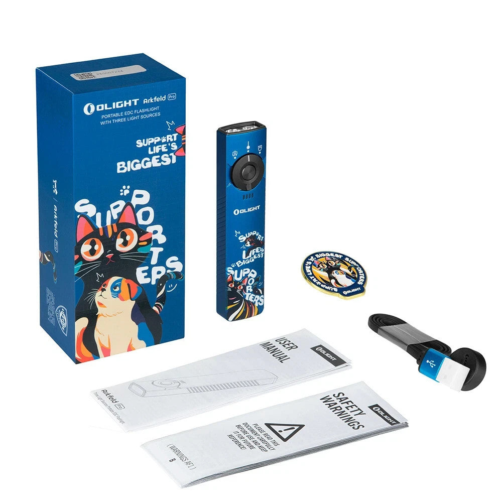 Rechargeable LED Flashlight with UV and Green Laser 1300 Lumens for Pets and Outdoors