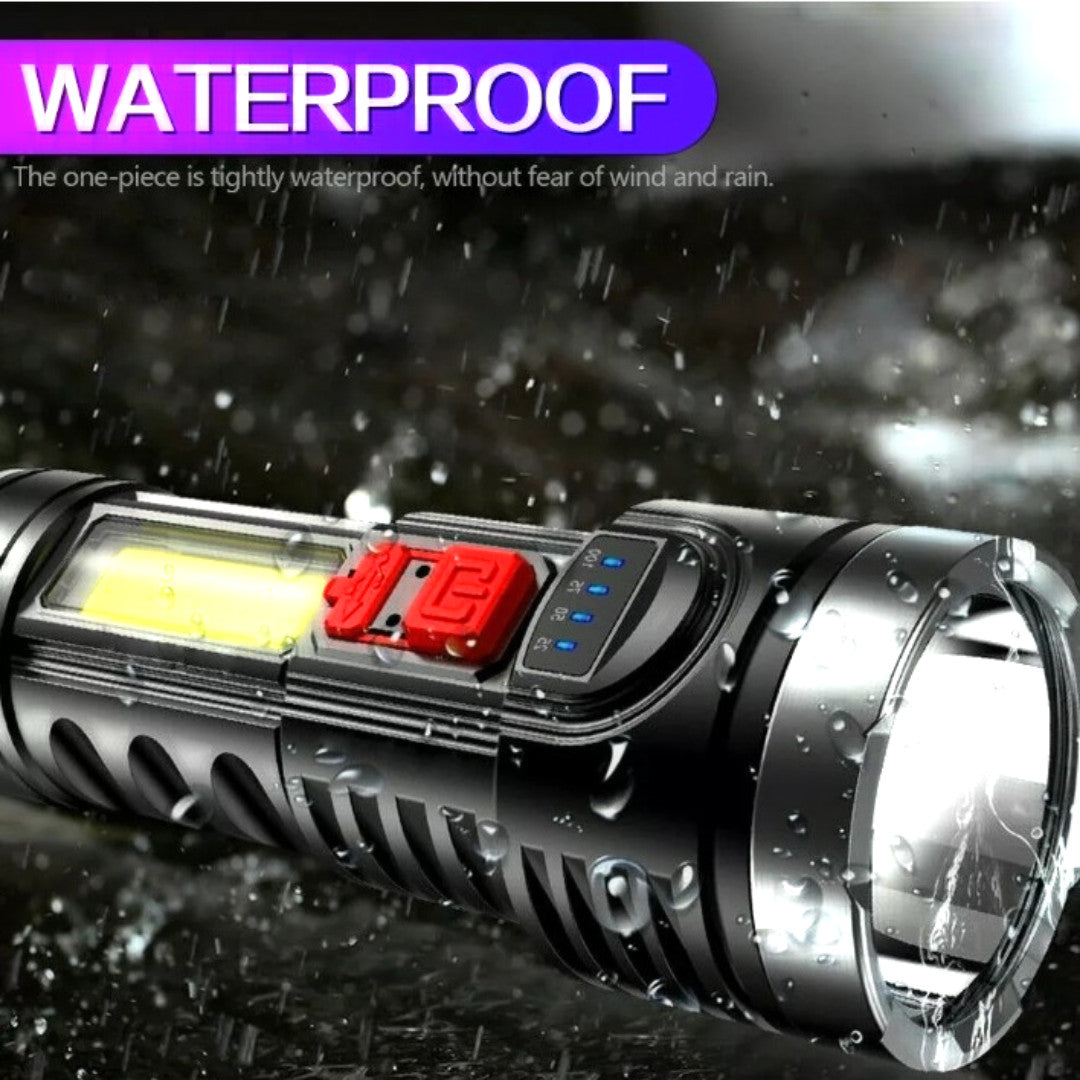Rechargeable LED Torch Tactical Flashlight Lantern 999000000 LM Waterproof
