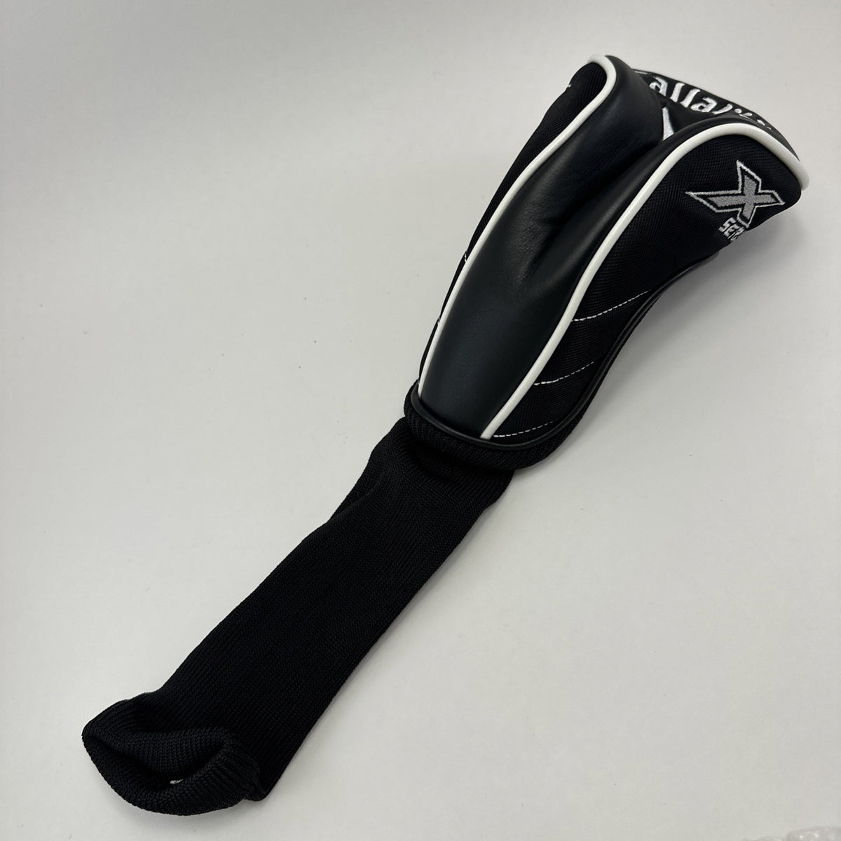 Callaway X Series N415 Hybrid Golf Headcover Black & White Leather