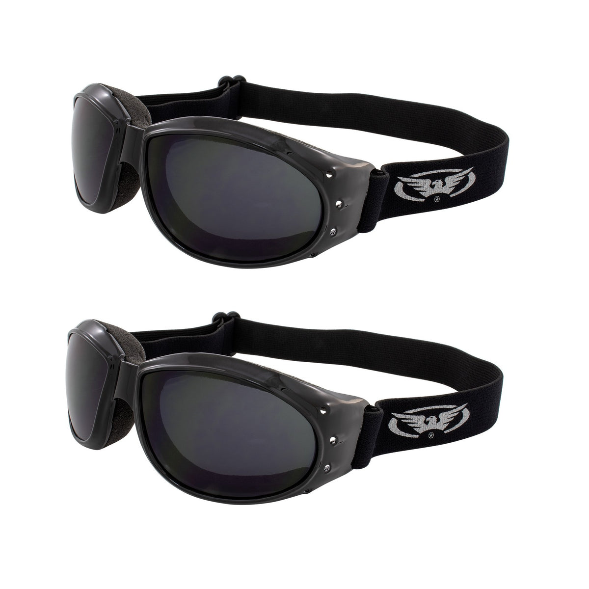 Black Goggle with Super Dark Lens UV400 for Shooting & Outdoor Sports
