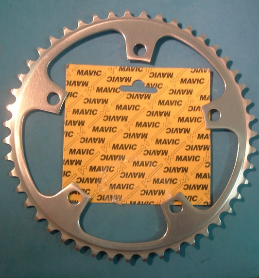 47T Alloy Road Bike Chainring 130mm BCD for 5-9 Speed Cranks - New