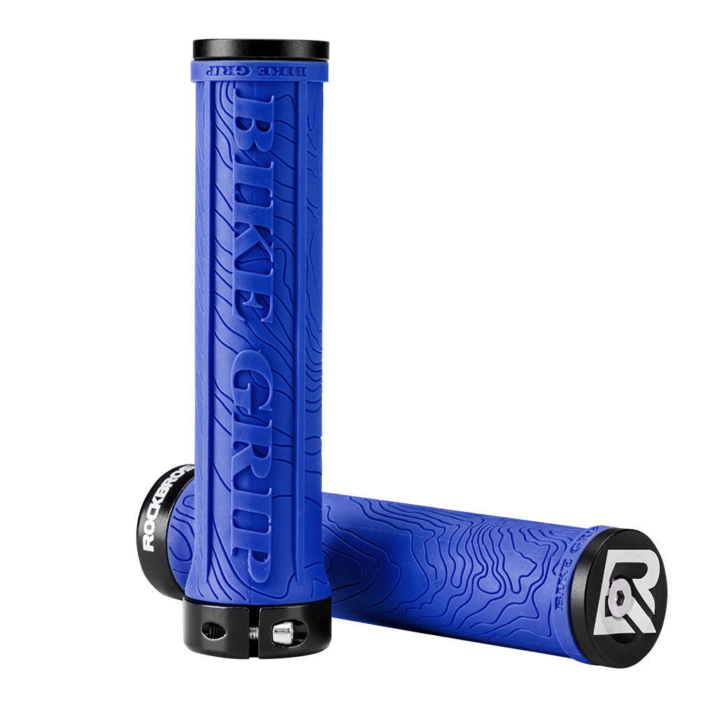 MTB Bike Handlebar Grips Non-Slip Rubber Lock-On Lightweight Cycling Accessories