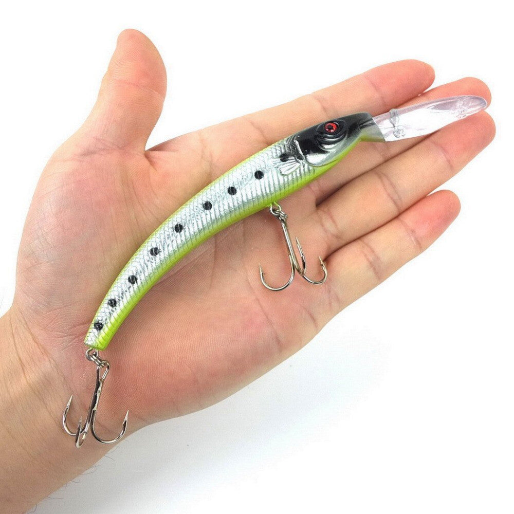 Deep Diver Crankbait for Walleye and Predator Fish - 6 Inch Fishing Lure