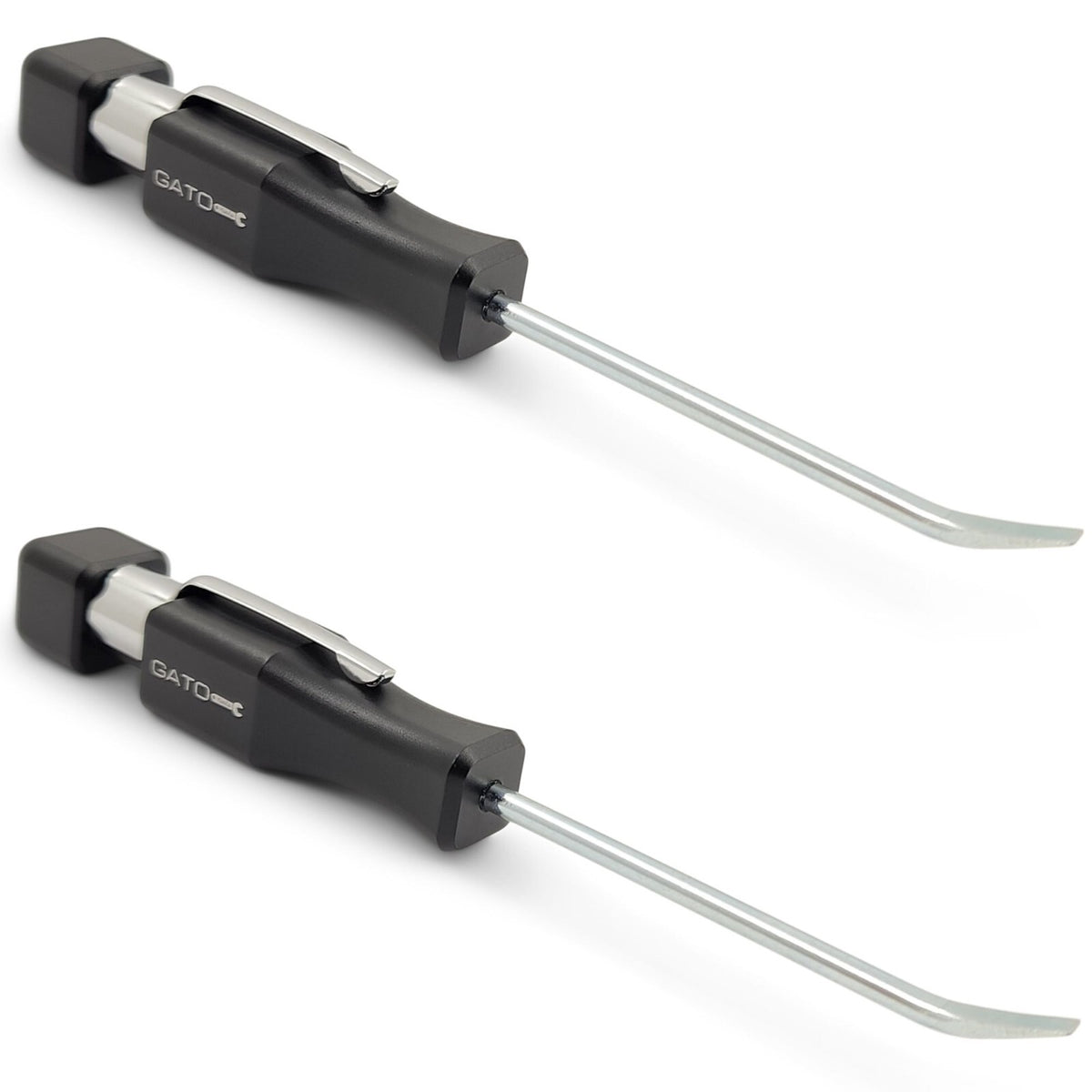 Mini Pry Bar Tool with Clip and Magnet - Pocket Screwdriver Set