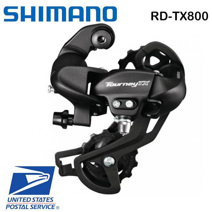 Shimano Tourney RD TX800 7/8-Speed Mountain Bike Rear Derailleur - Black