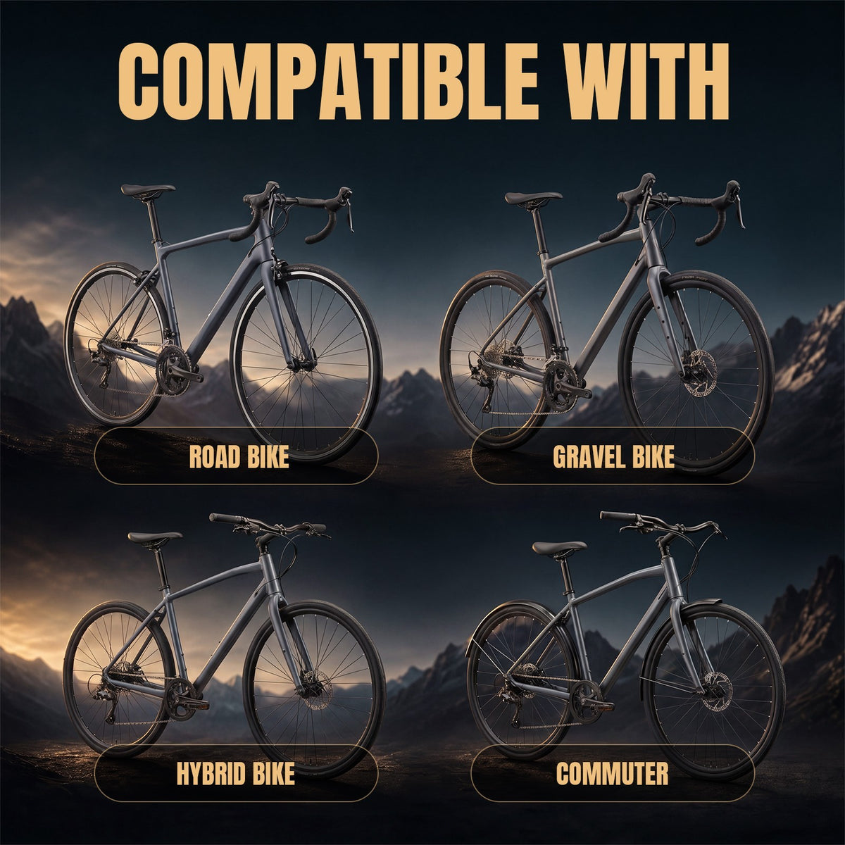 2PCS Bike Inner Tube 700x25c-32c for Road Bikes with Presta Valve - Durable Butyl Rubber