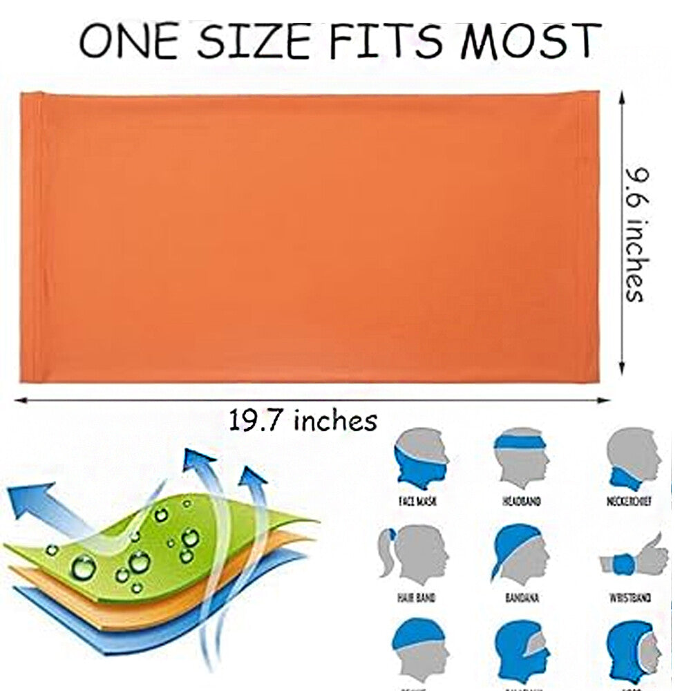 UV Sun Protection Face Mask Neck Gaiter - Breathable, Lightweight for Men Women