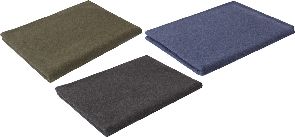 Heavy Wool Military Blanket Large Winter Camping Survival Cover
