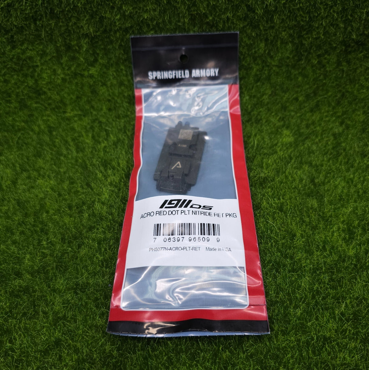 Springfield Armory 1911 DS AOS Optic Plate for Aimpoint ACRO Red Dot - Steel Mount
