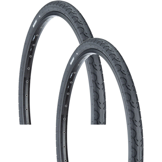 2 Pack 20 x 1.5 Bicycle Clincher Tires - High Pressure Road Bike Tires