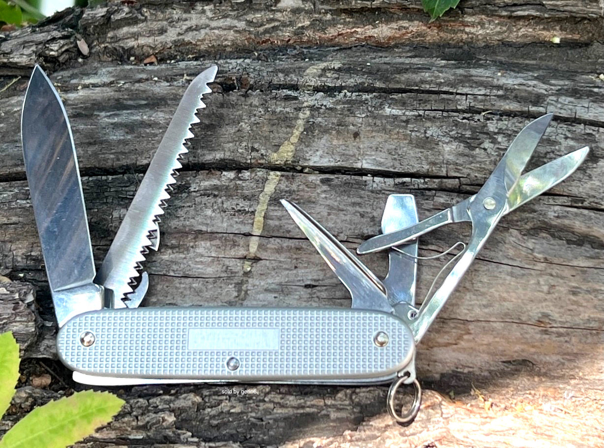 Victorinox Swiss Army Knife Farmer X Silver Alox 93mm Multi-Tool