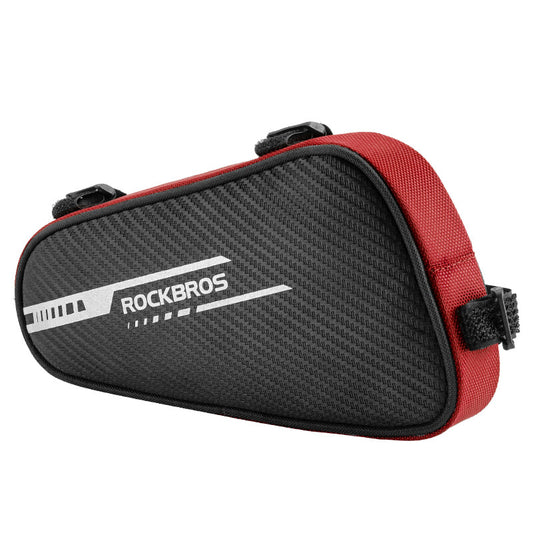 Cycling Bike Frame Bag Top Tube Under Seat Triangle Storage Pouch - 1.2L Capacity